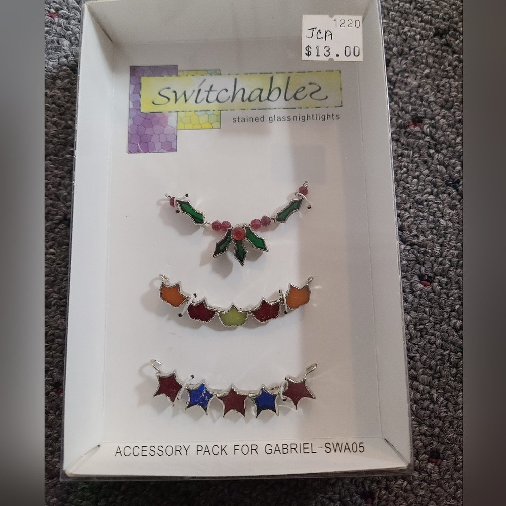 Switchables Stained Glass Nightlight Accessory Pack for Gabriel